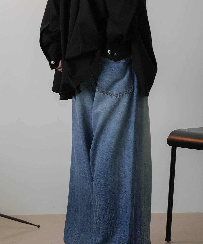 超甘撚り VINTAGE WIDE JEANS by KUROKI | CTHY 超甘撚り VINTAGE WIDE JEANS by KUROKI | CTHY
