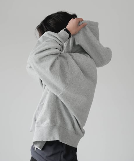 VINTAGE DISTRESSED ZIP UP HOODY