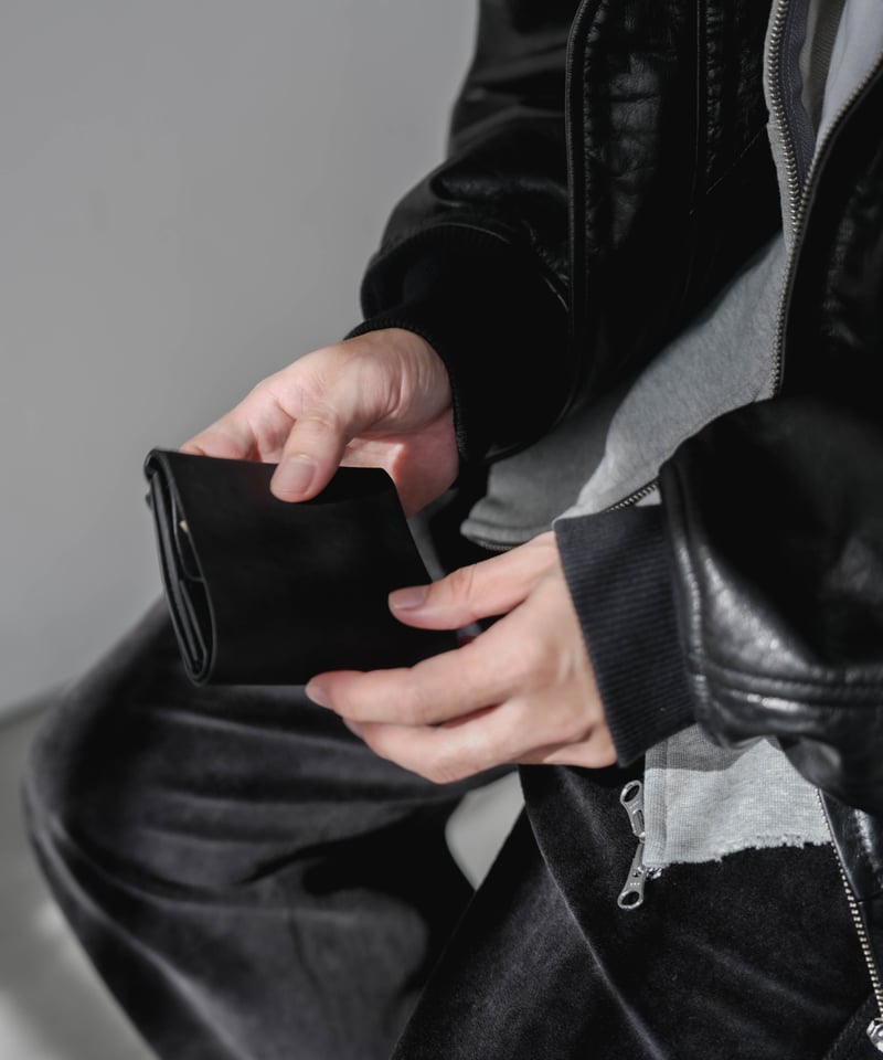 LUXURY MATERIAL GUIDI LEATHER ANONYMOUS WALLET