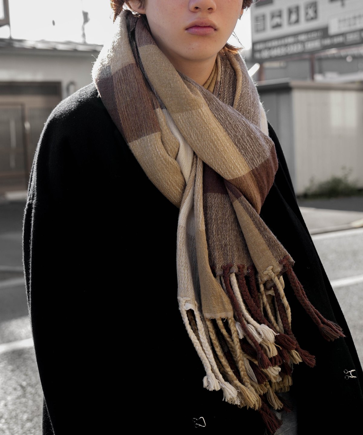 新品未使用 CTHY YAK WOOL STOLE CTHY ストール Re: ヤクウール