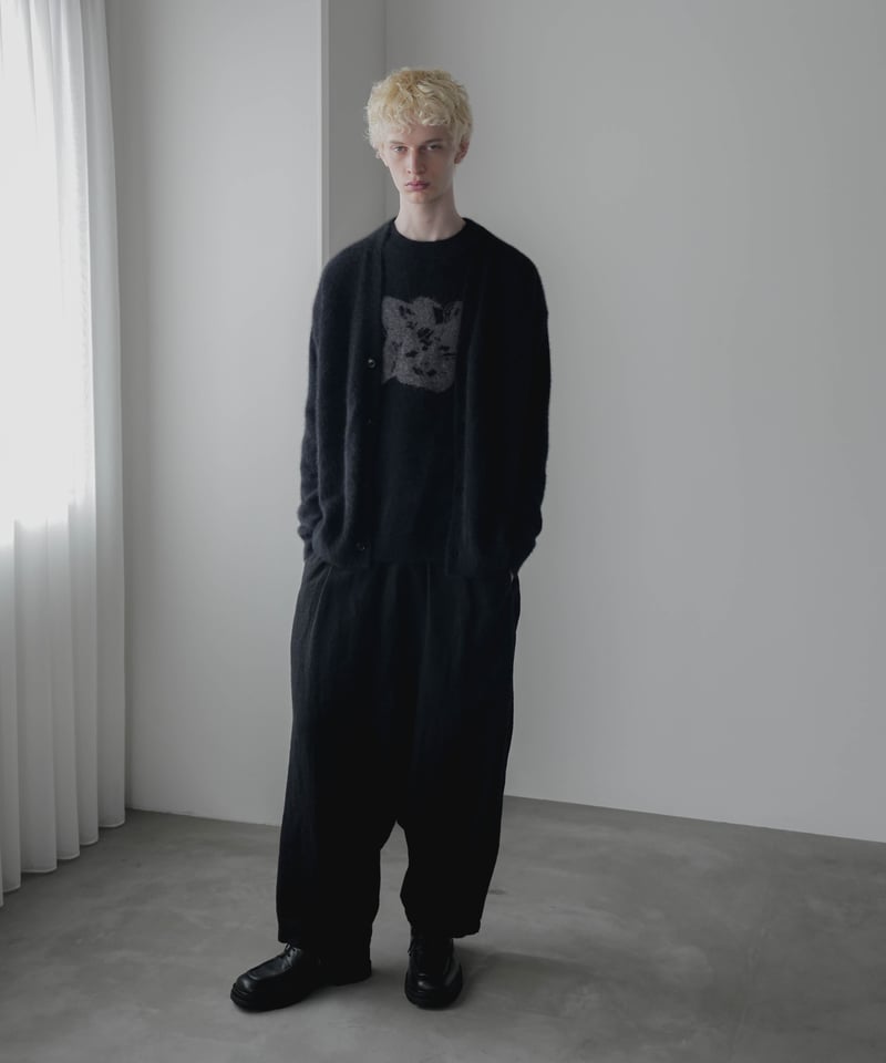 CTHY HIGH-END OVERSIZE KNIT サイズ2 FOX SILK WOOL SHAGGY KNIT PULLOVER | CTHY