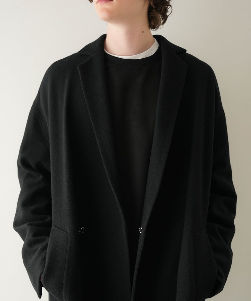LUXURY MATERIAL CHESTER COAT by Super140's Jack LUXURY MATERIAL CHESTER COAT by Super140's Jack