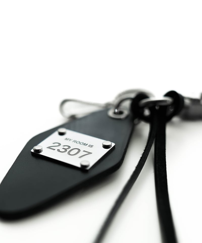 小物 HIGH-END LEATHER ROOM KEYRING by Annonay 小物 HIGH-END