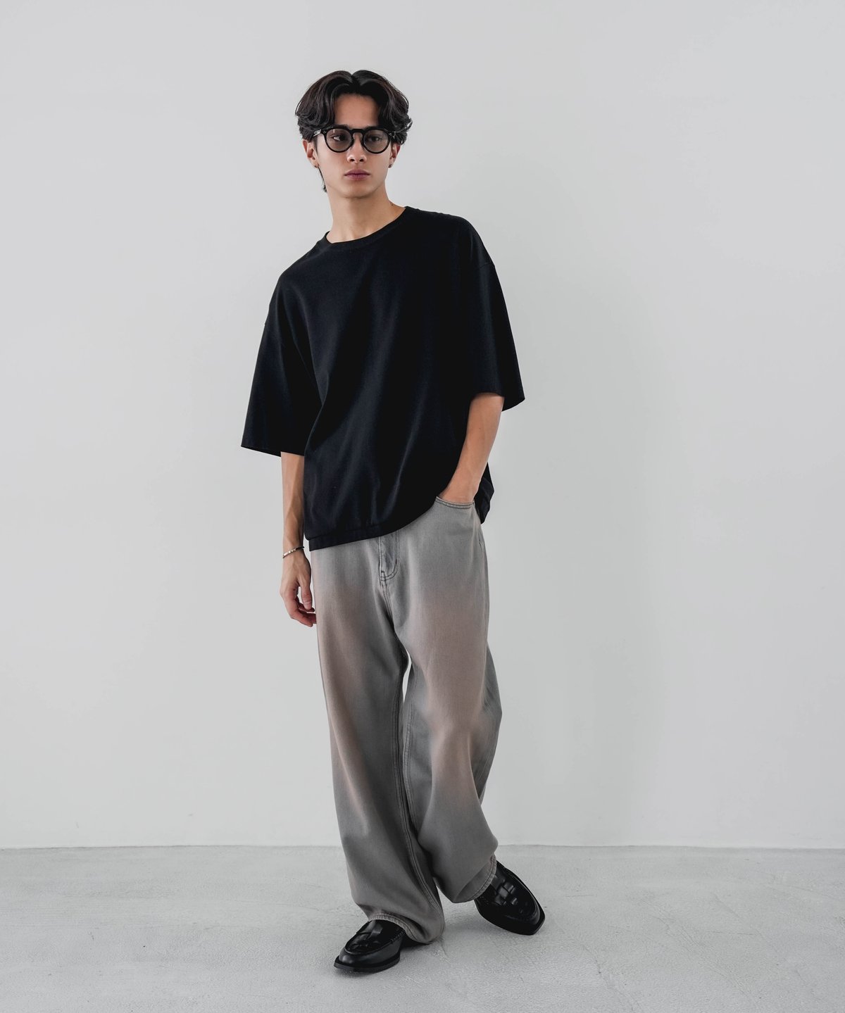 超甘撚り VINTAGE BAGGY JEANS by KUROKI | CTHY