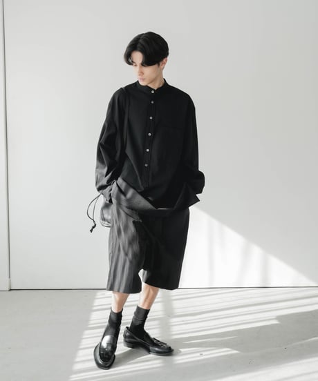 LUXURY MATERIAL LIMONTA ITALY SAROUEL HALF PANTS