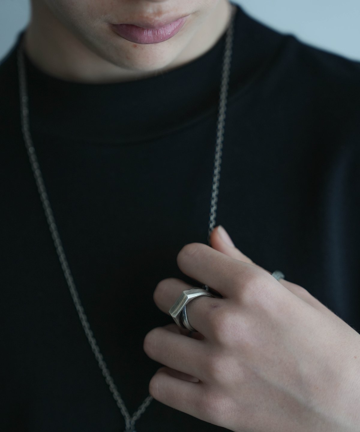 CTHY HERITAGE HIGH-END OVERLAP RING 17号 CTHY HERITAGE HIGH-END OVERLAP RING 17号 925 Sterling Silver