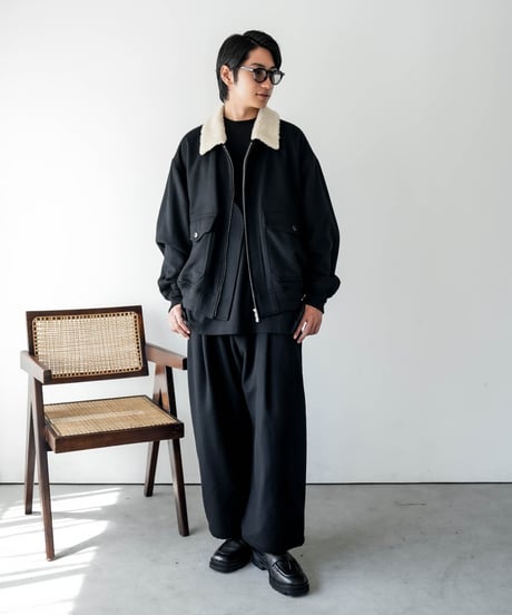 LUXURY MATERIAL G-1 JACKET by WOOL CASHMERE