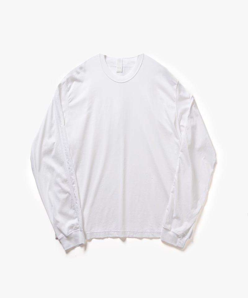 VEIN27SS] 100/3 SUEDE JERSEY VESSEL L/S TEE |
