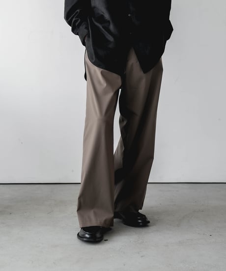 LUXURY MATERIAL Super120’s BISHU WOOL JEWEL TROUSERS