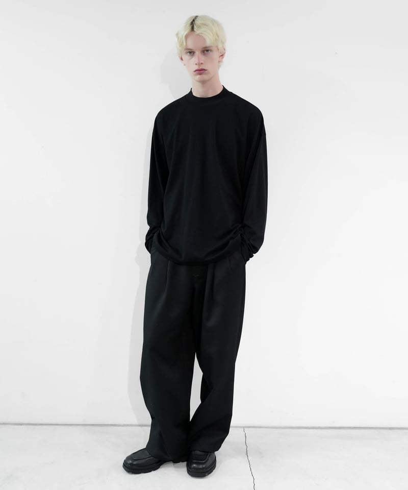 SUVIN PLATINUM LONG SLEEVE MOCKNECK CUTSEW | CTHY