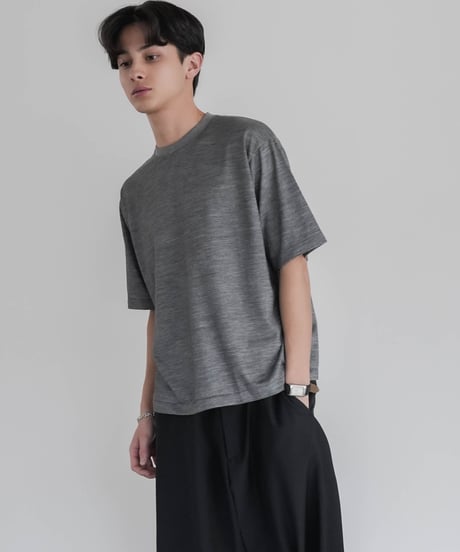COOLMAX WOOL H/S TEE
