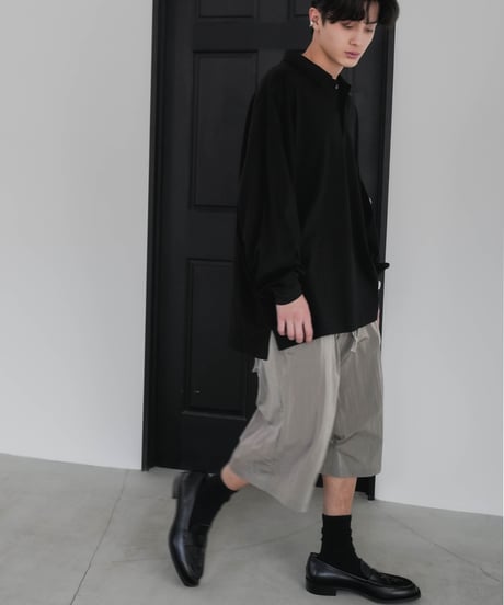 LUXURY MATERIAL LIMONTA ITALY SAROUEL HALF PANTS