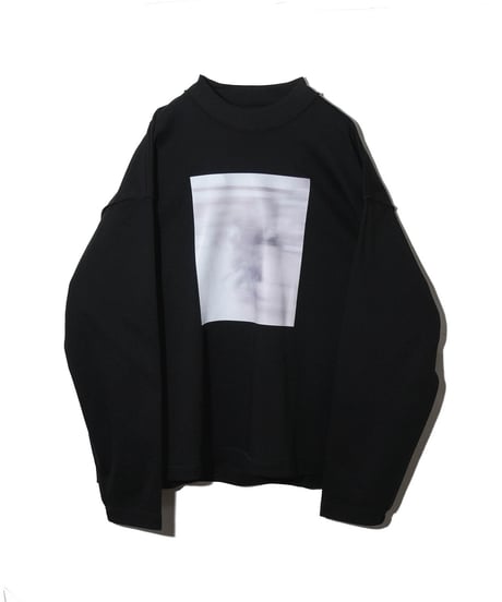 LUXURY MATERIAL SUVIN PLATINUM LONG SLEEVE MOCKNECK CUTSEW