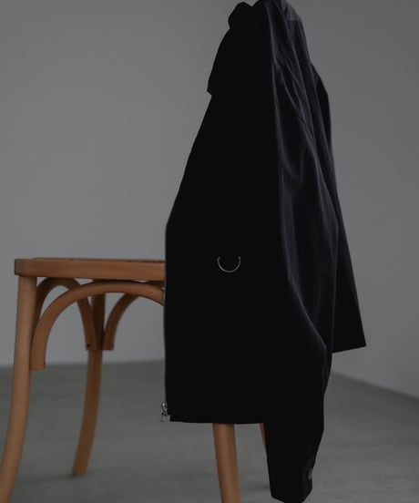 LUXURY MATERIAL LIMONTA NYLON riri-ZIP SHIRTS JACKET