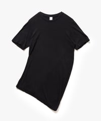 [VEIN27SS] TWISTED NOIL SILK JERSEY S/S CURVE TEE