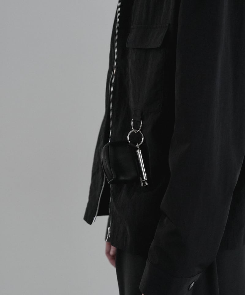 LUXURY MATERIAL LIMONTA NYLON riri-ZIP SHIRTS J