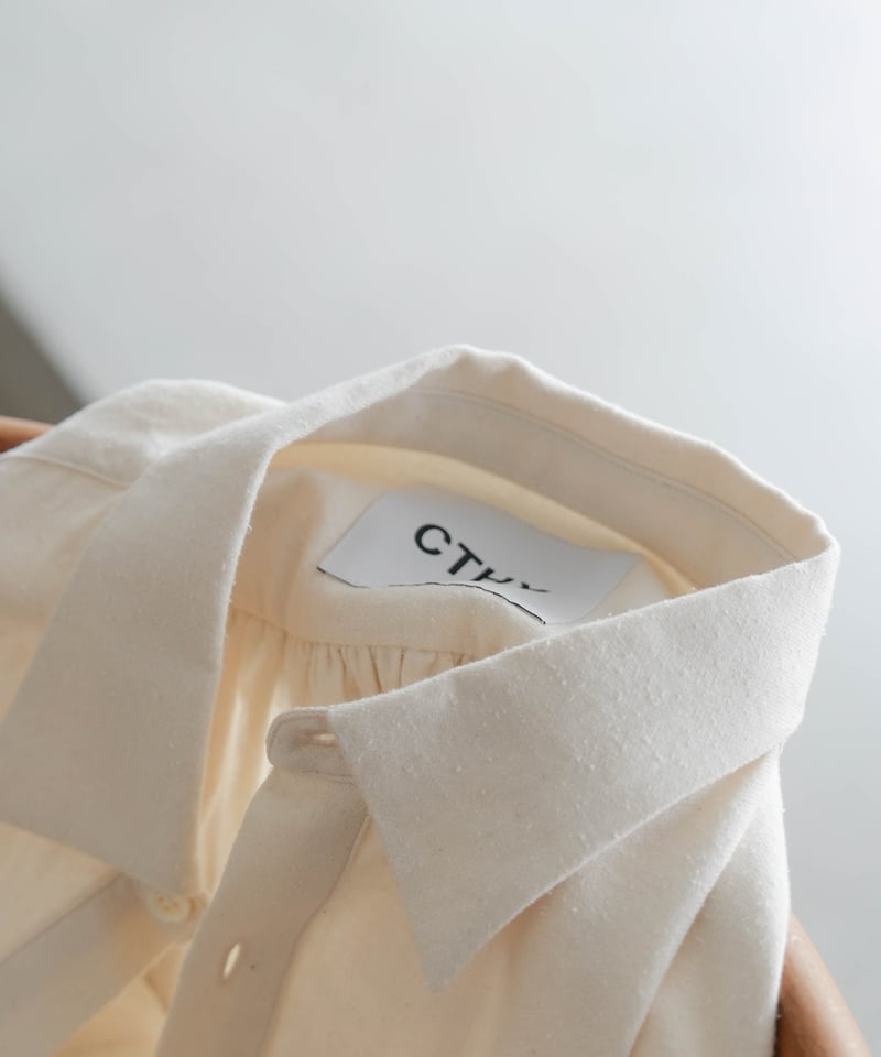 VINTAGE SILK NOIL SHIRT | CTHY