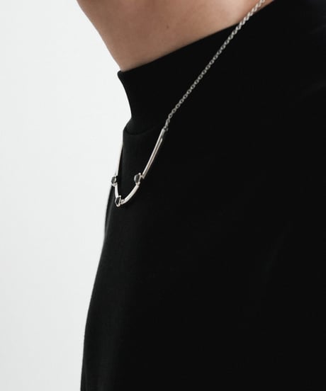 HIGH-END STONE SILVER NECKLACE