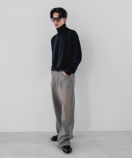 超甘撚り VINTAGE BAGGY JEANS by KUROKI
