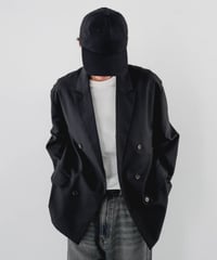 TWILL DOUBLE BREASTED JACKET