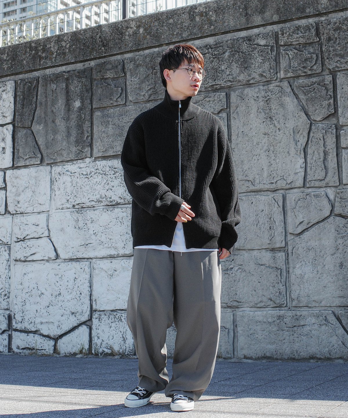 EXCELLA DRIVERS KNIT JACKET | CTHY