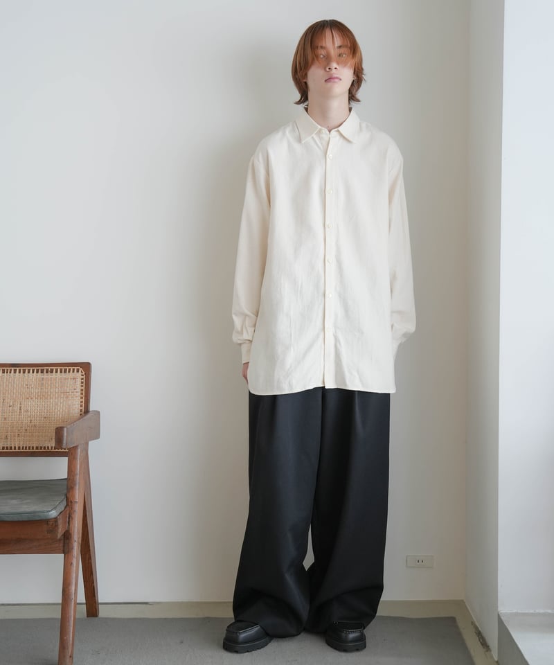 VINTAGE SILK NOIL SHIRT | CTHY