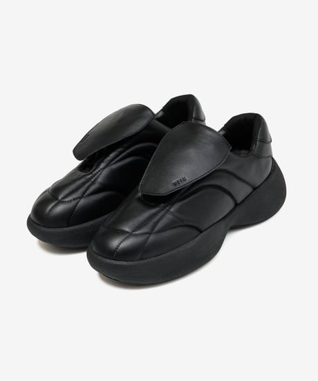 [VEIN27SS] COW LEATHER PUFFER CLEAT TRAINER