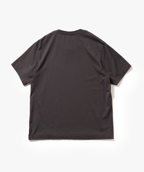 [VEIN27SS] 100/3 SUEDE JERSEY DOG TAG TEE