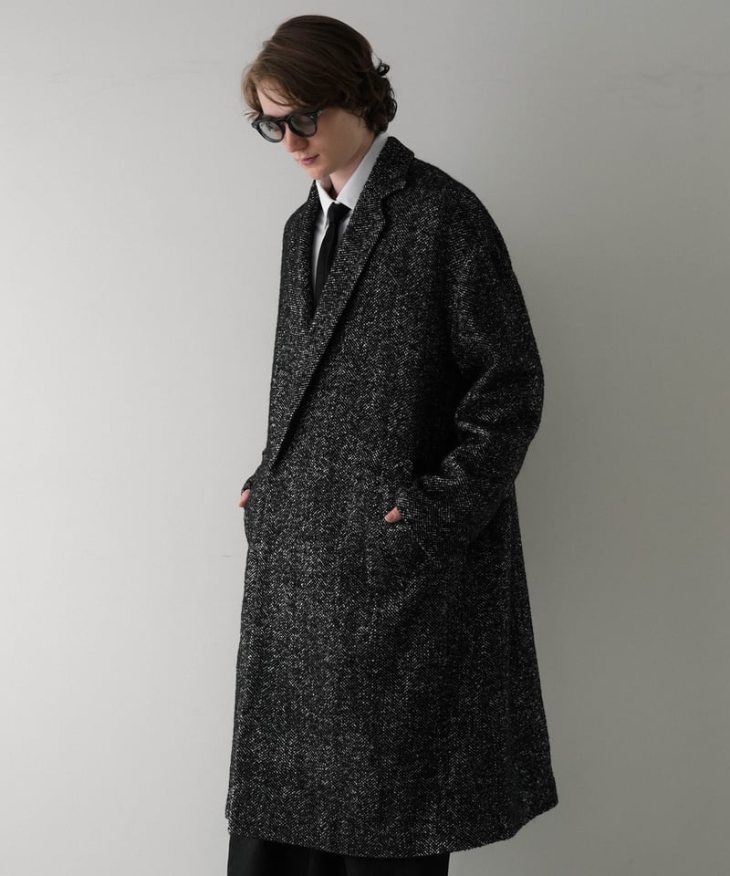 LUXURY MATERIAL CHESTER COAT by Super140's Jack LUXURY MATERIAL CHESTER COAT by Super140's Jack