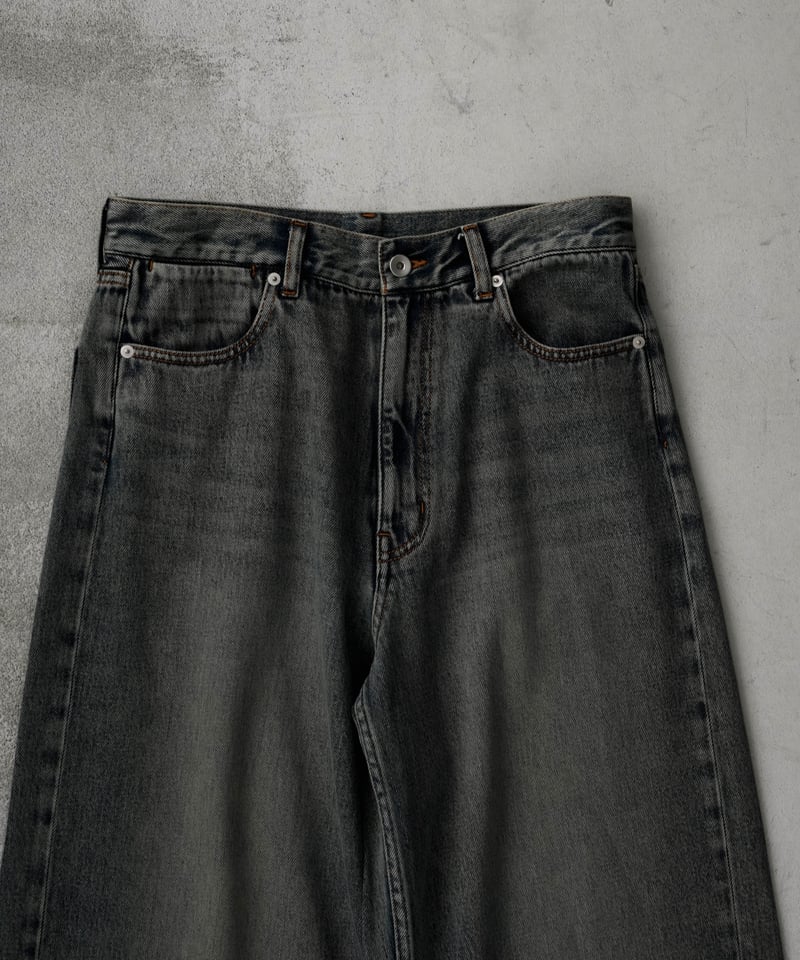 超甘撚り VINTAGE WIDE JEANS by KUROKI | CTHY 超甘撚り VINTAGE WIDE JEANS by KUROKI | CTHY