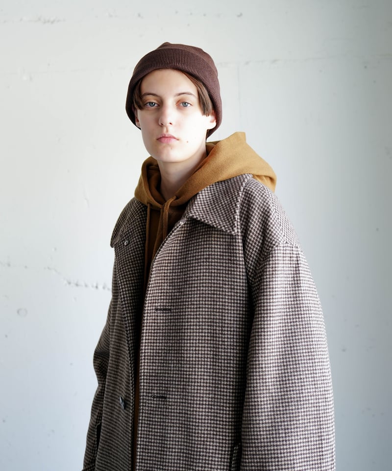 Super 140's Jackal WOOL SOUTAIN COLLAR COAT | CTHY Super 140's Jackal WOOL SOUTAIN COLLAR COAT | CTHY