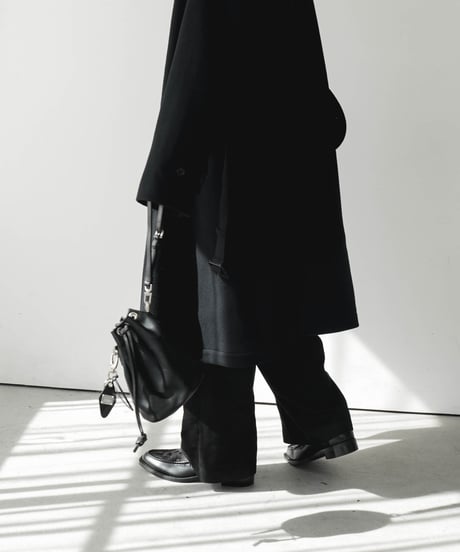 #22 LUXURY MATERIAL GUIDI LEATHER DRAWSTRING BAG