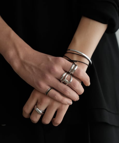 LAYER PINKY RING Silver950 × K10 [3連]
