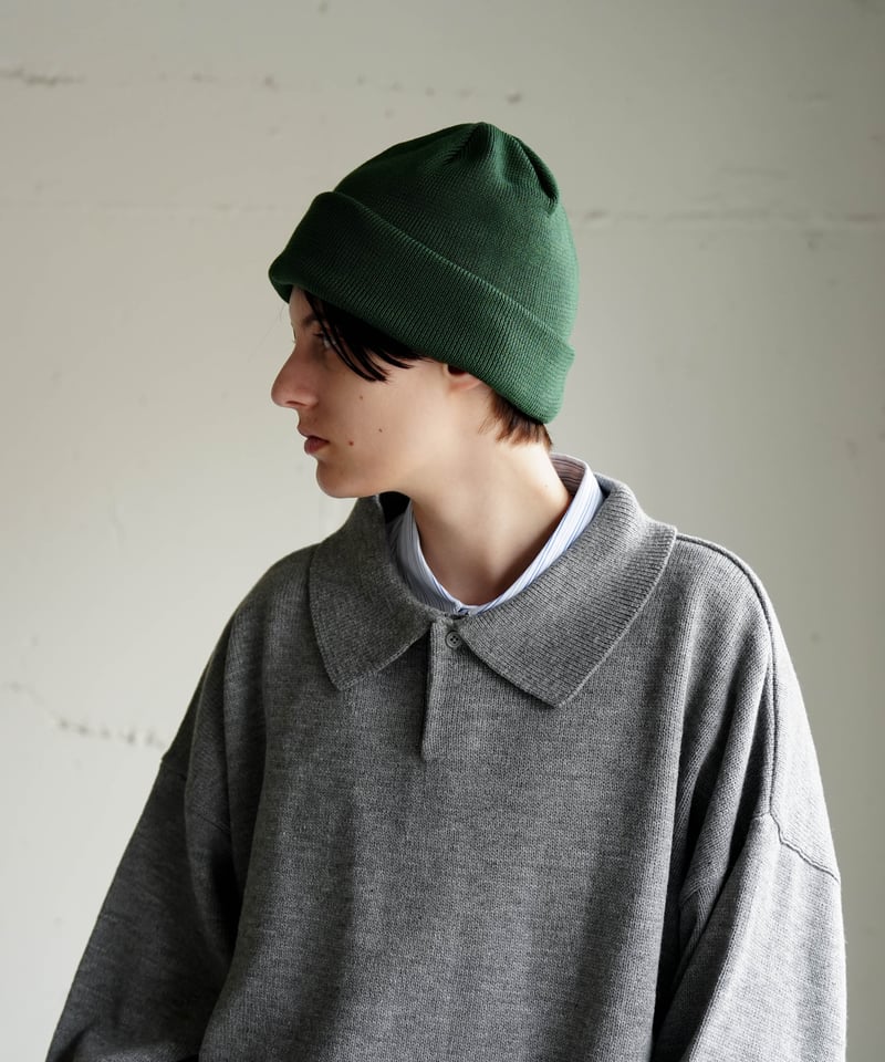 SEA ISLAND COTTON KNIT CAP | CTHY