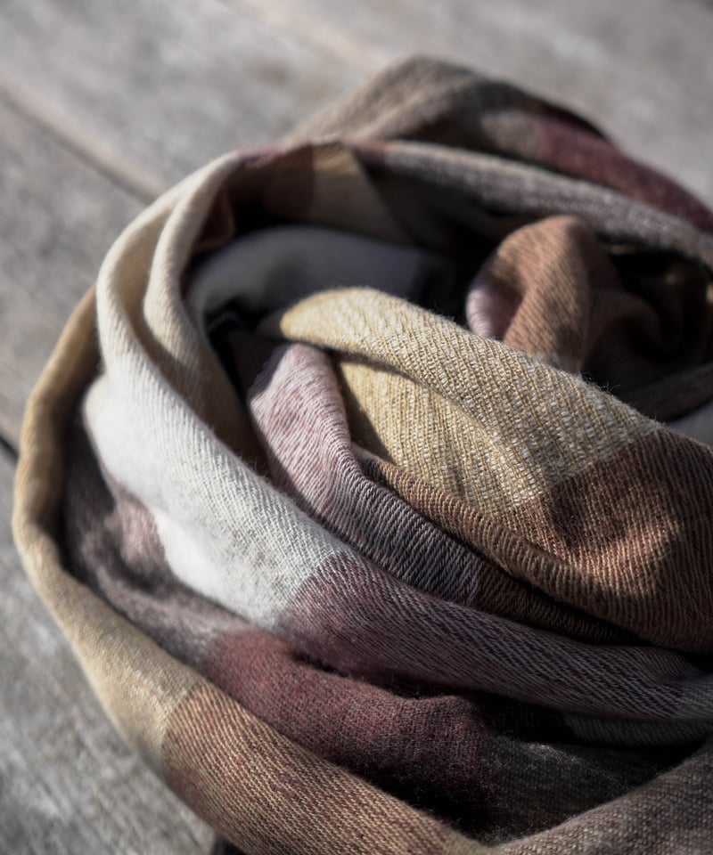 CTHY yak wool fringe stole ヤクウールストール CTHY ヤクウール