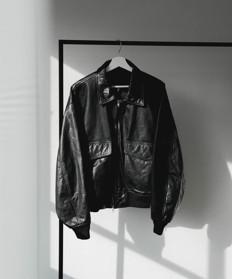 CTHY レザージャケット　サイズ3 CTHY コート ジャケット 合成皮革オーバーサイズダブルジップ
