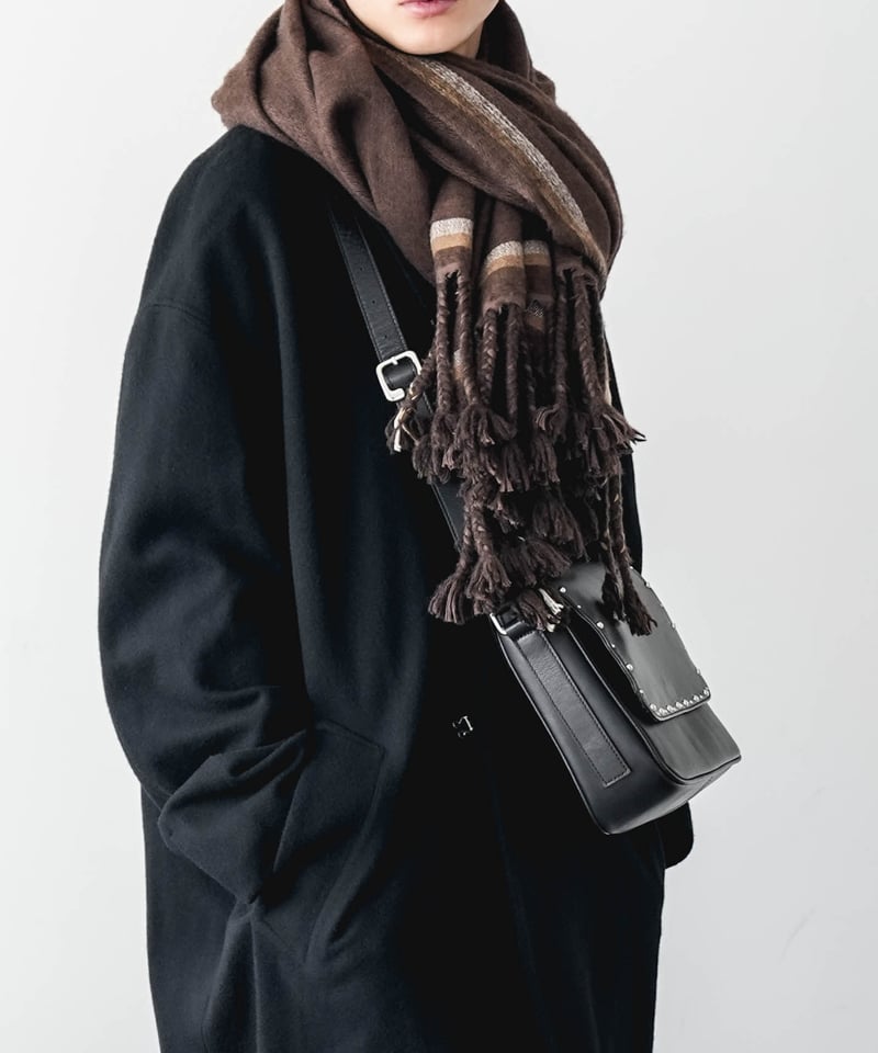 18 【CTHY＋Rich I】LEATHER STUDS BAG by Annonay |