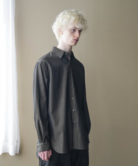LUXURY MATERIAL BISHU WOOL SHIRT