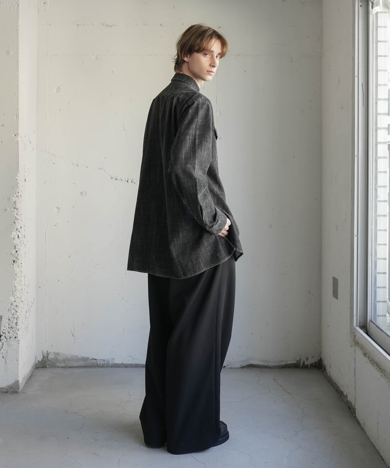 HIGH-END HAKAMA TROUSERS by BISHU WOOL | CTHY
