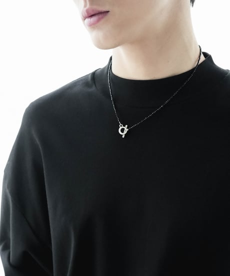 CTHY MANTEL NECKLACE “BLACK ONYX”
