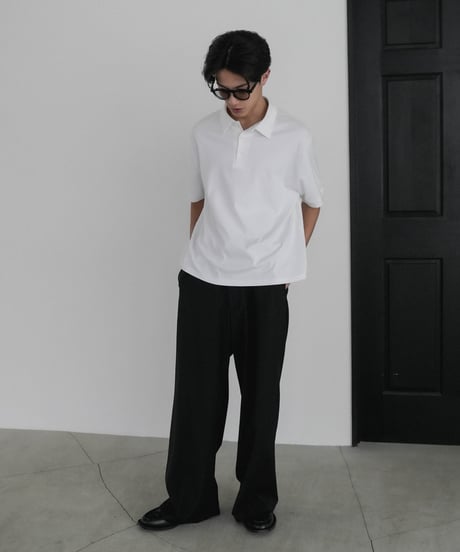 LUXURY MATERIAL SUVIN PLATINUM POLO SHIRT