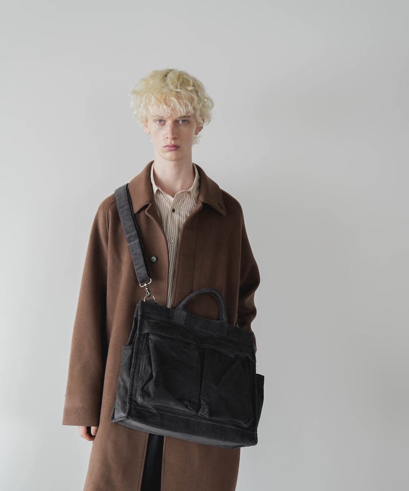 VINTAGE CORDUROY HELMET BAG | CTHY