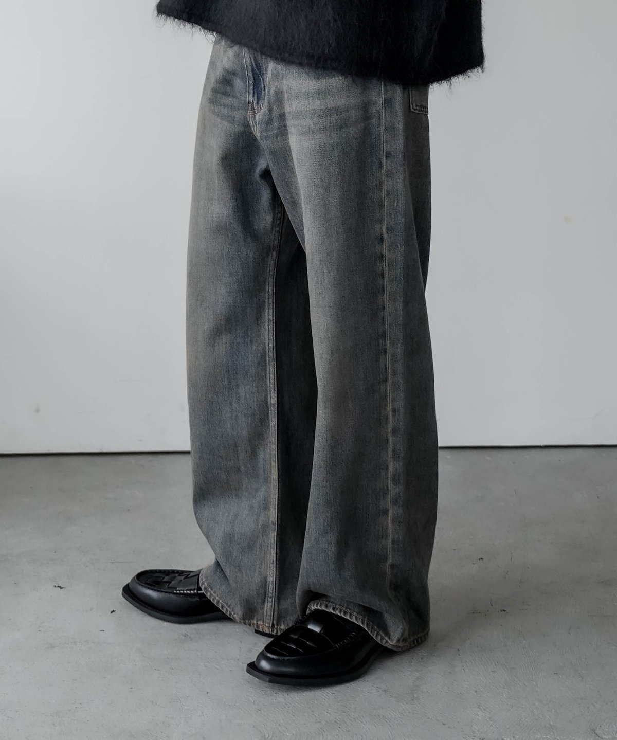 超甘撚り VINTAGE BAGGY JEANS by KUROKI | CTHY