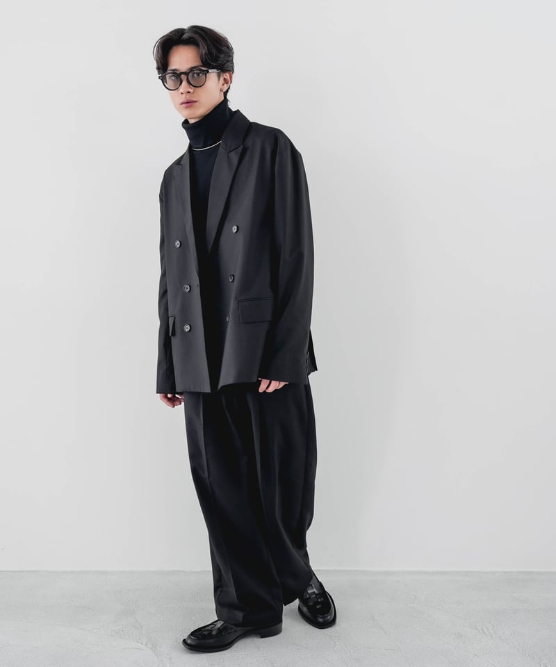 ［CTHY］TWILL WIDE TAPERED SLACKS TWILL WIDE TAPERED SLACKS | CTHY