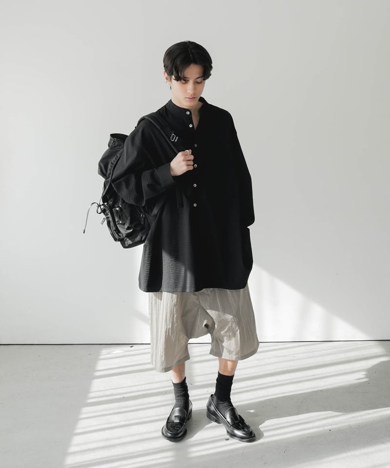 LUXURY MATERIAL LIMONTA ITALY SAROUEL HALF PANT
