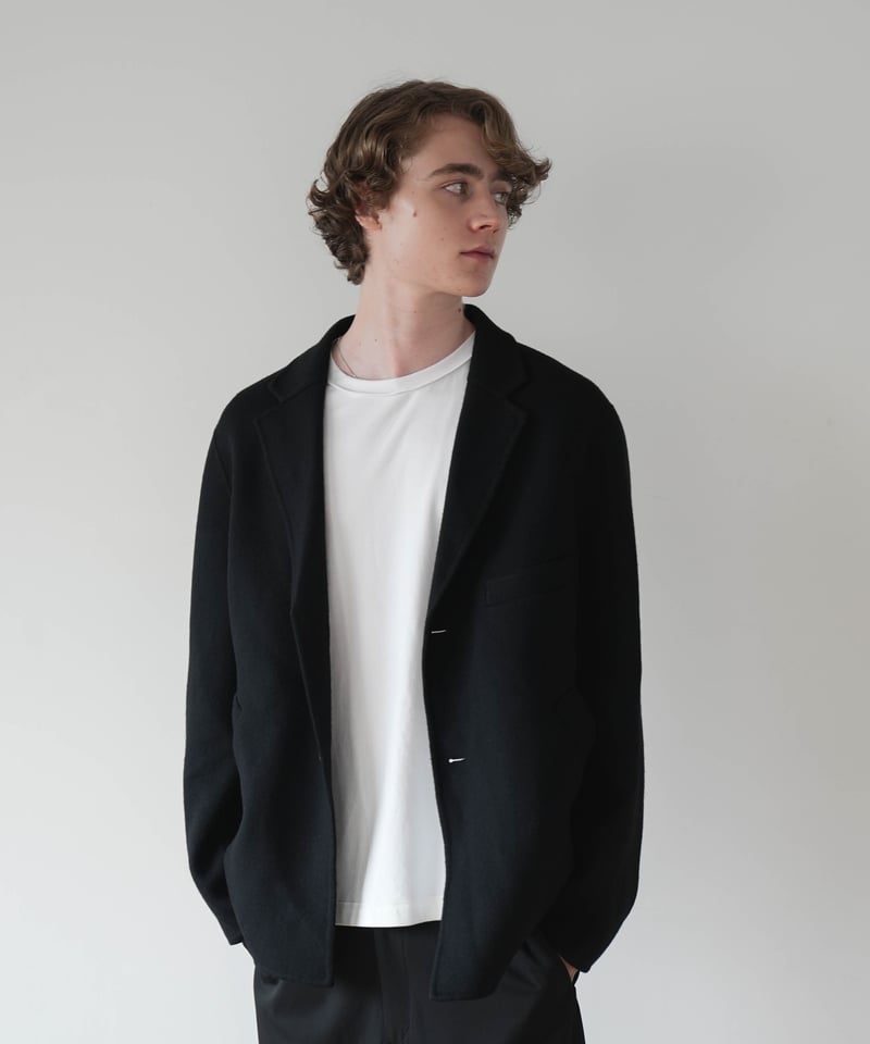 TIELOCKEN COAT by Super140's Jackal WOOL TIELOCKEN COAT by