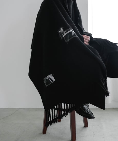 HIGH-END YAK WOOL FRINGE STOLE