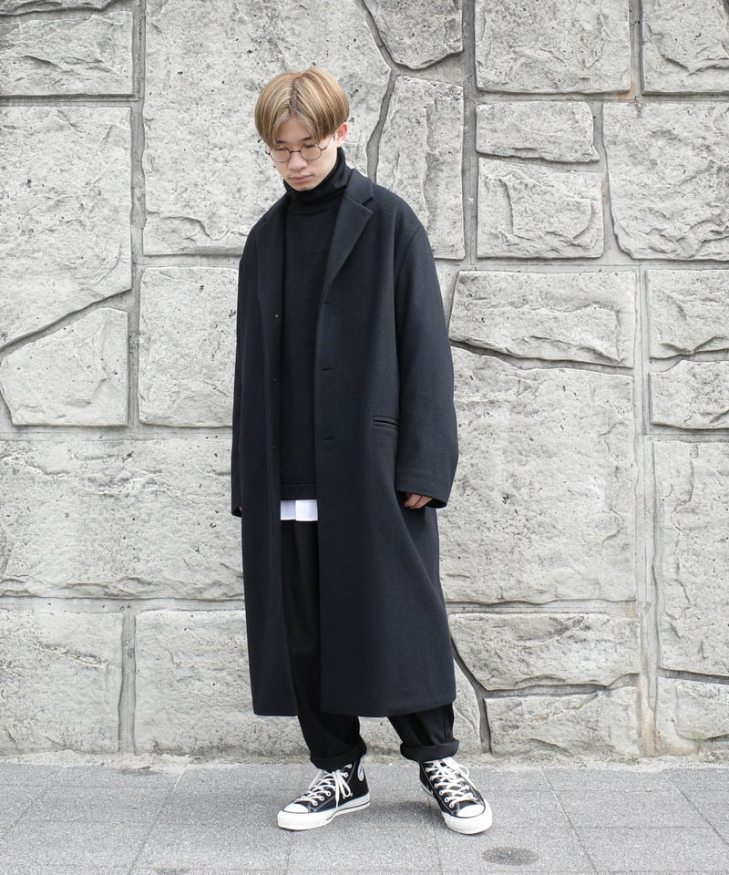 高評価！ Super 140's Jackal CHESTER COAT チェスターコート