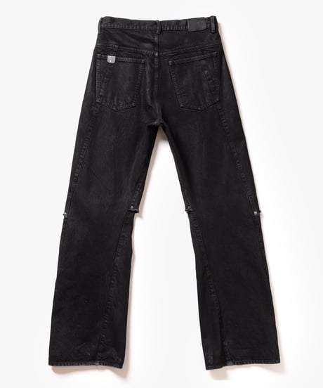 [VEIN27SS] 14oz DENIM COATED 3D CUT-OFF JEANS