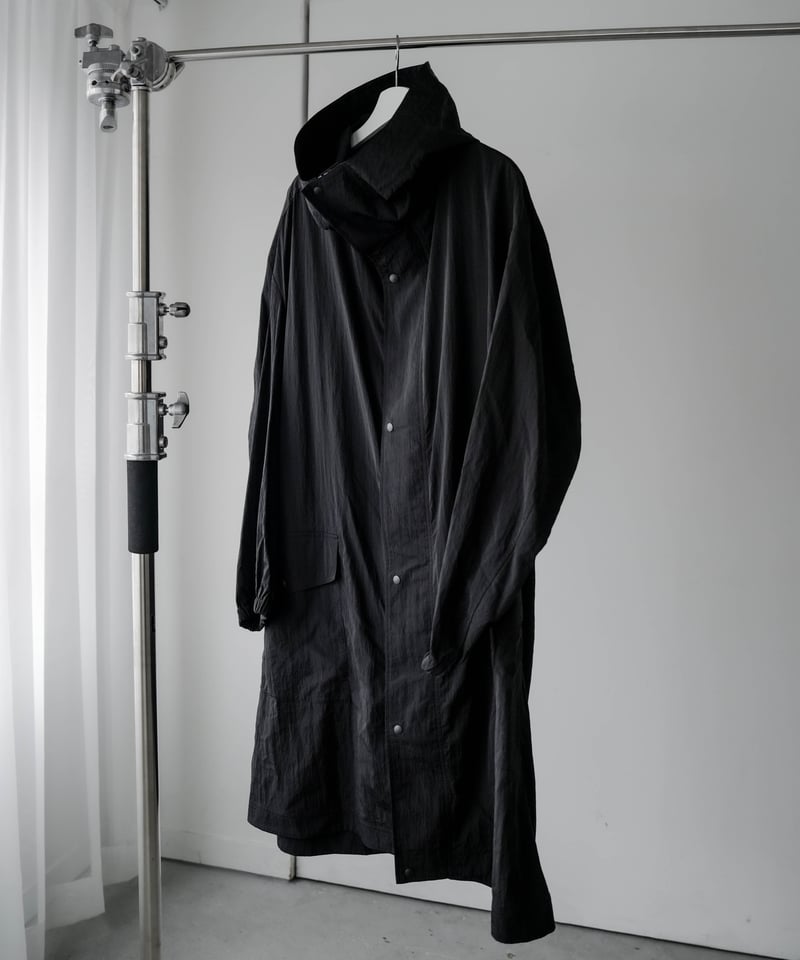 LUXURY MATERIAL HOODED COAT by LIMONTA ITALY FA